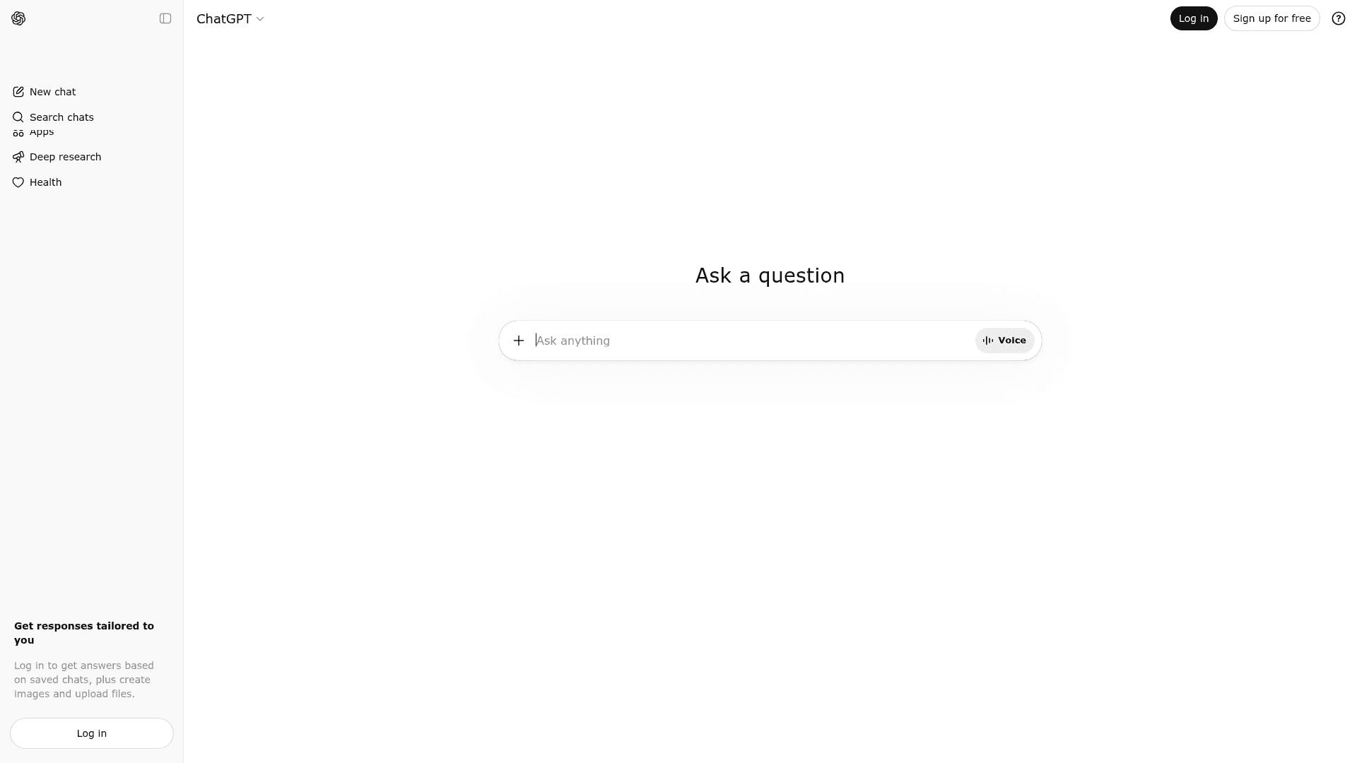 Interface ChatGPT, O Melhor Bate-Papo de IA para Criar e Reescrever Texto, exibindo funcionalidades