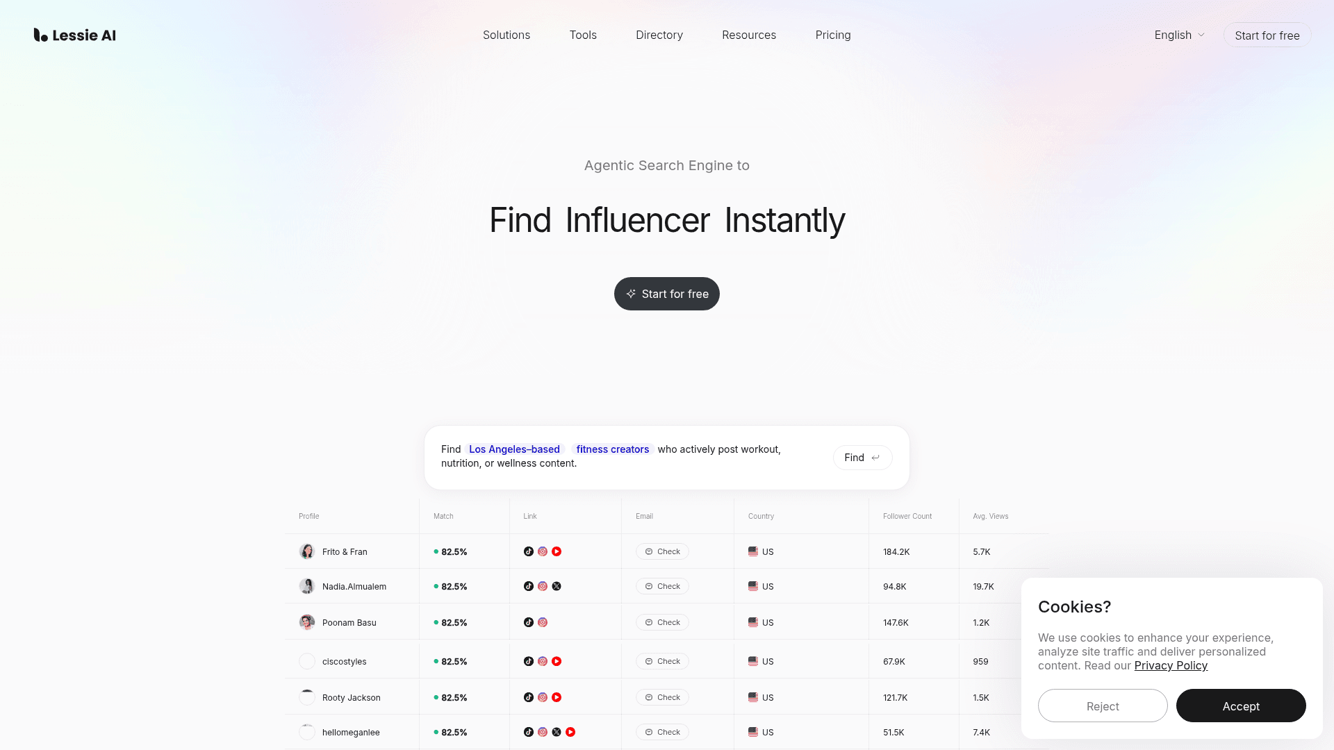 Interface Lessie AI, Seu Assistente Virtual Personalizado, exibindo funcionalidades