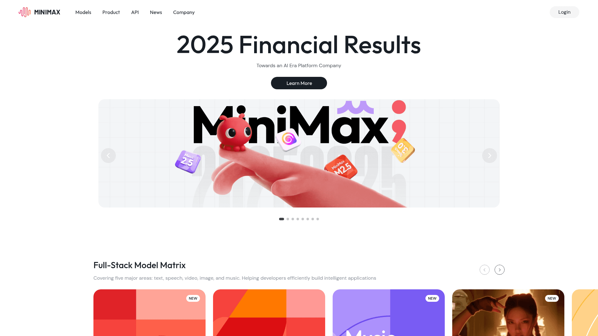 Interface MiniMax, Geração de Vídeo e Voz IA com Hailuo, exibindo funcionalidades