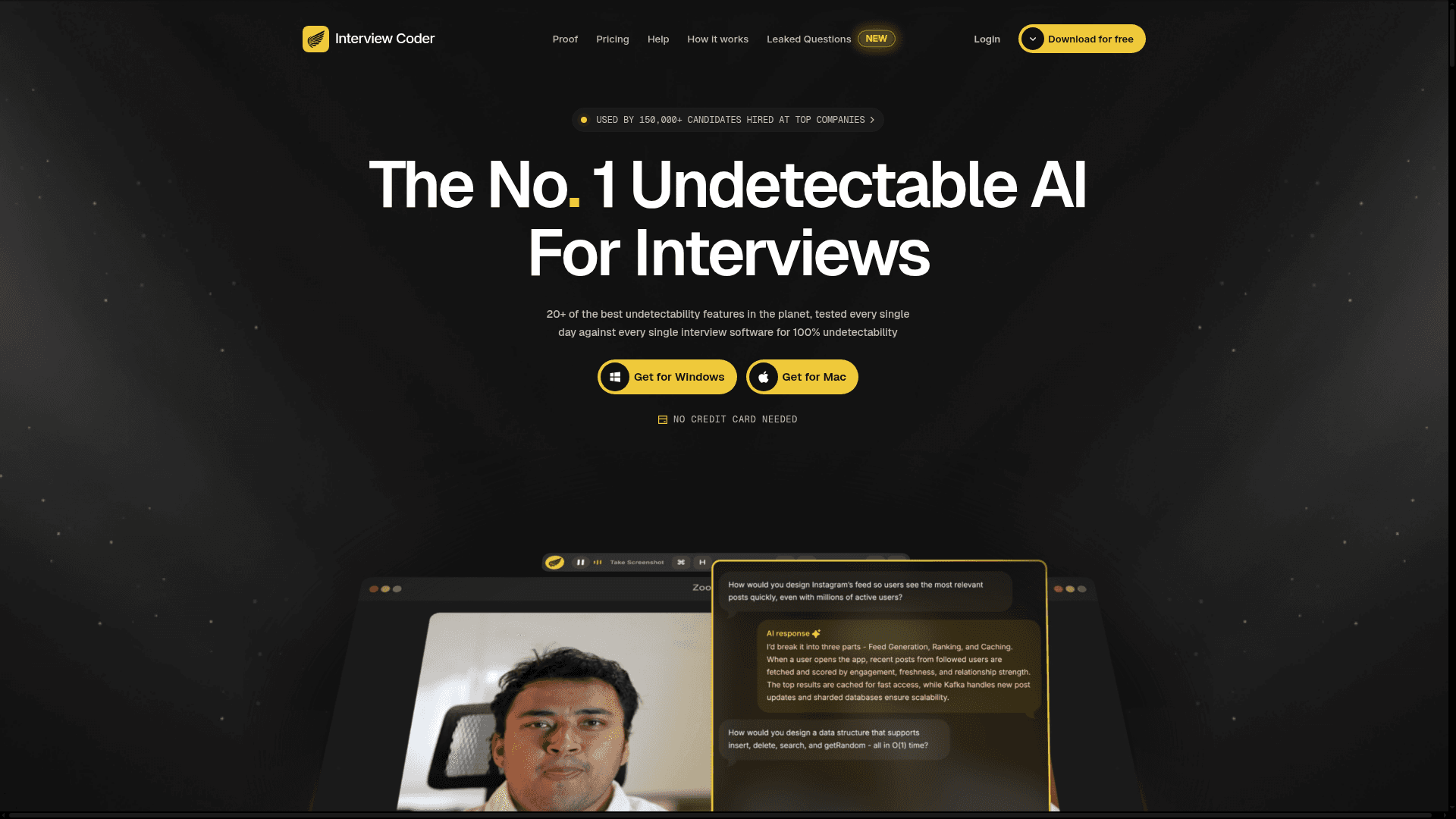 2. Interview Coder: Especialista em Entrevistas Técnicas