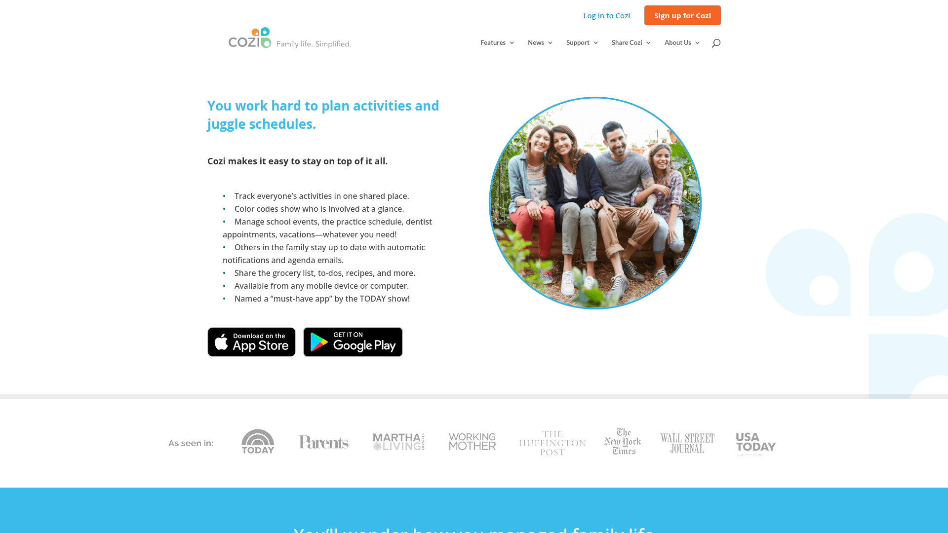 2. Cozi: Organizador Familiar Gratuito nº1