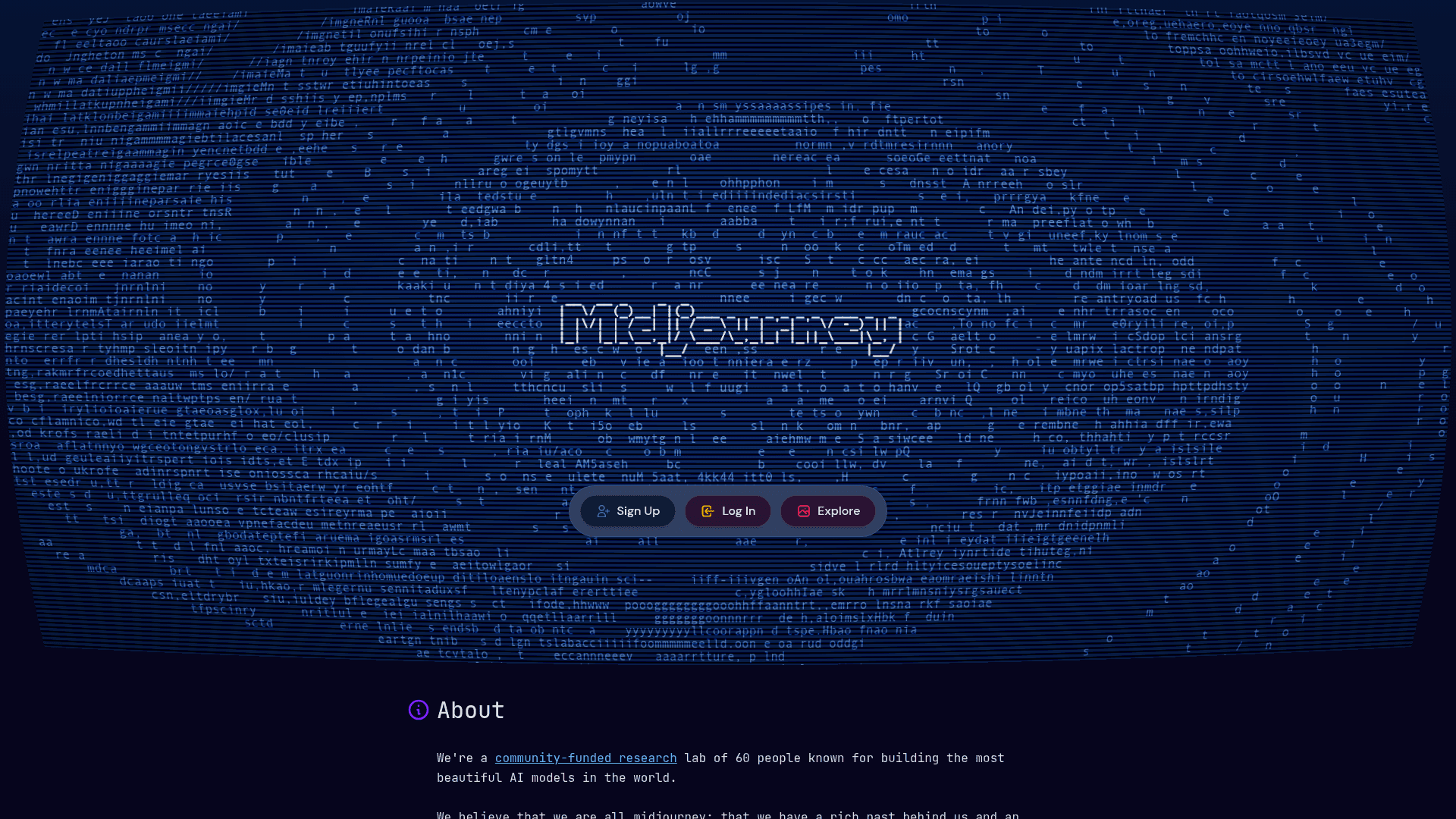 Interface Midjourney, Descobrindo o Futuro da Criação com IA, exibindo funcionalidades
