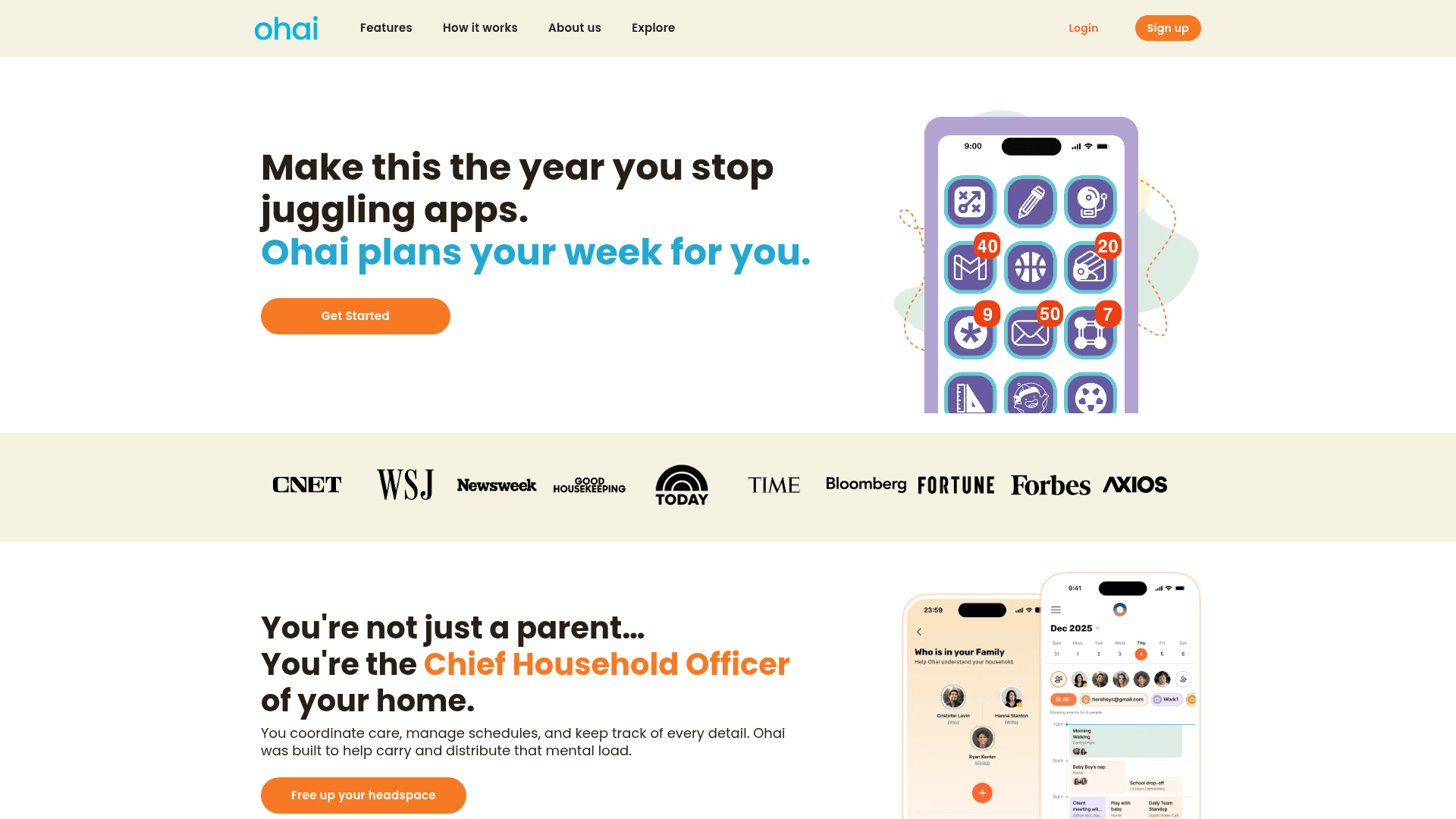 3. Ohai: Planejamento Semanal Automatizado por IA
