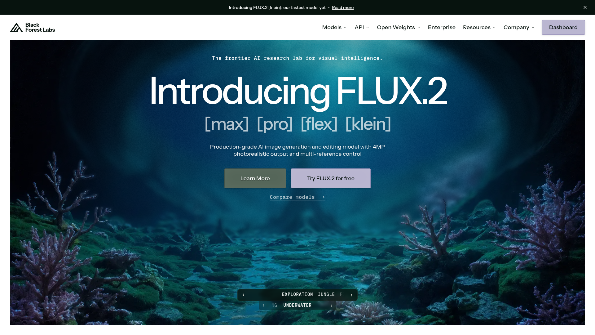 Logo BFL.AI, ferramenta de IA para geração de imagem