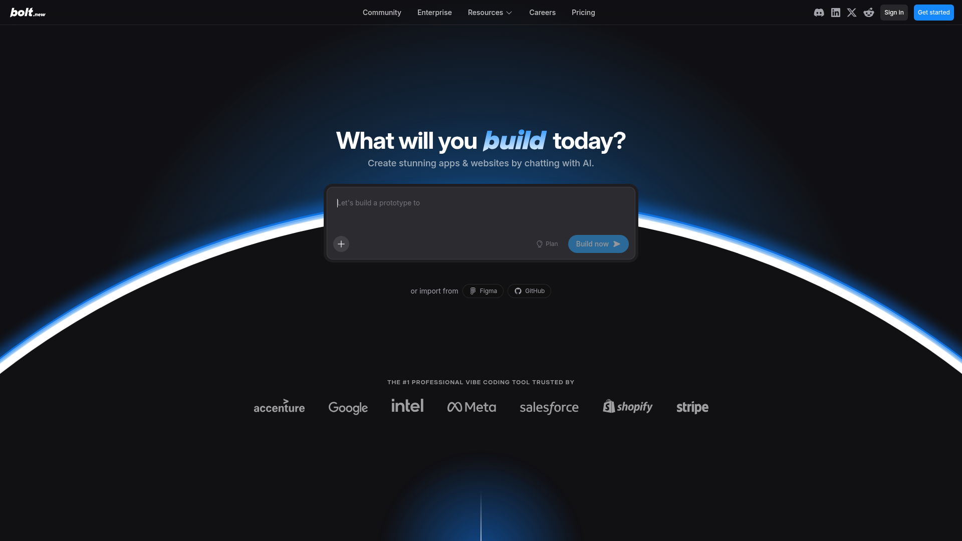 Logo Bolt, ferramenta de IA para produtividade