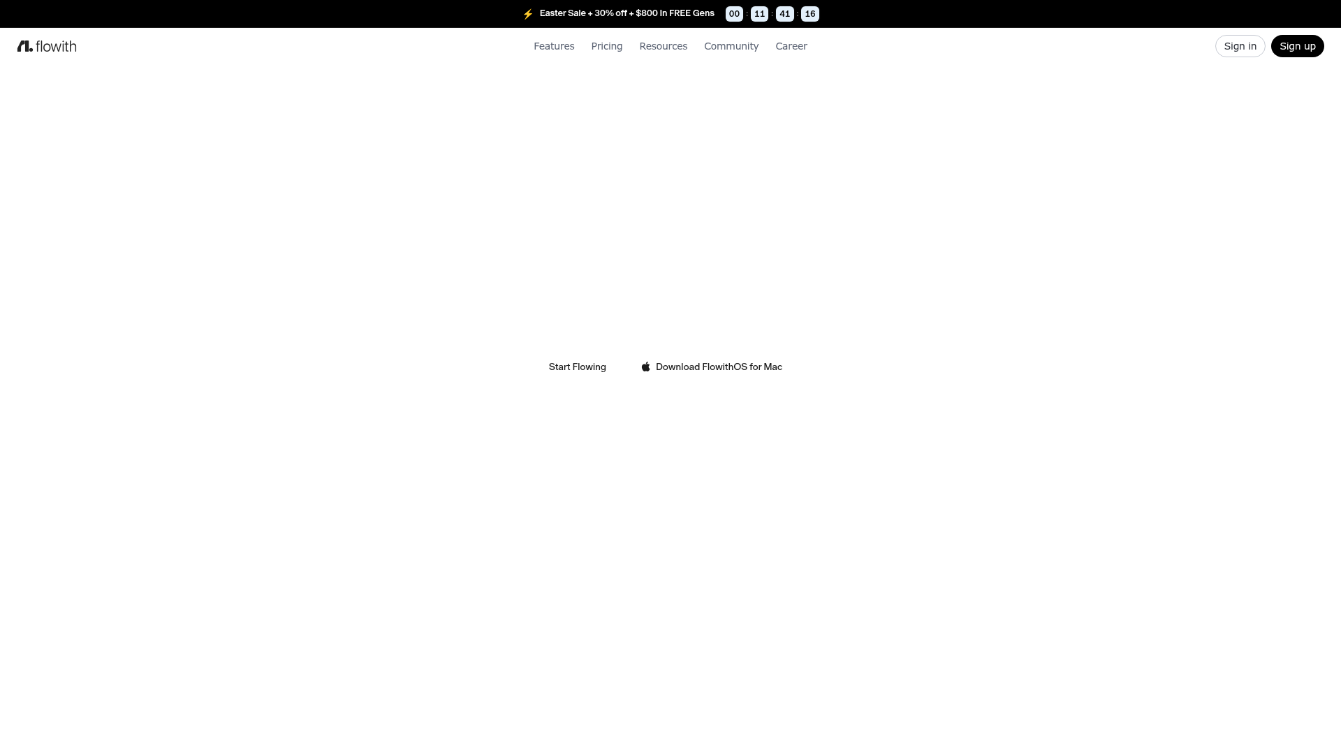 Logo Flowith, ferramenta de IA para produtividade