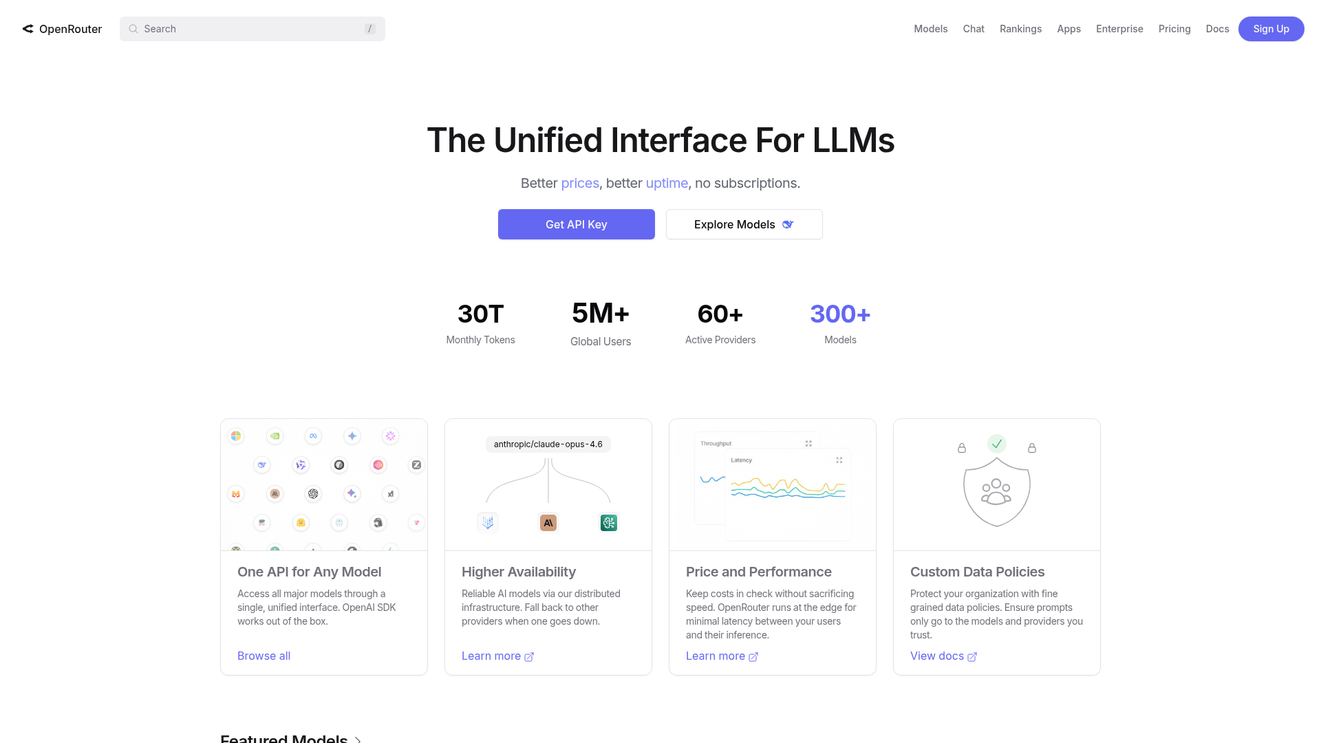 Logo OpenRouter, ferramenta de IA para linguagem natural
