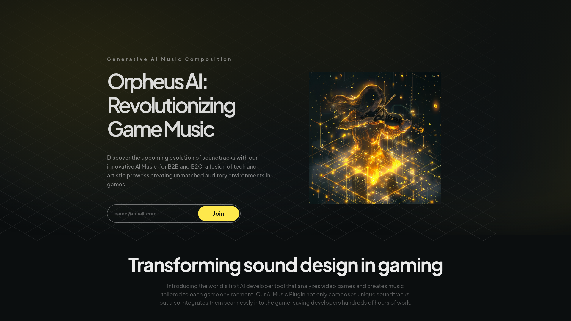 Logo Orpheus AI, ferramenta de IA para geração de música