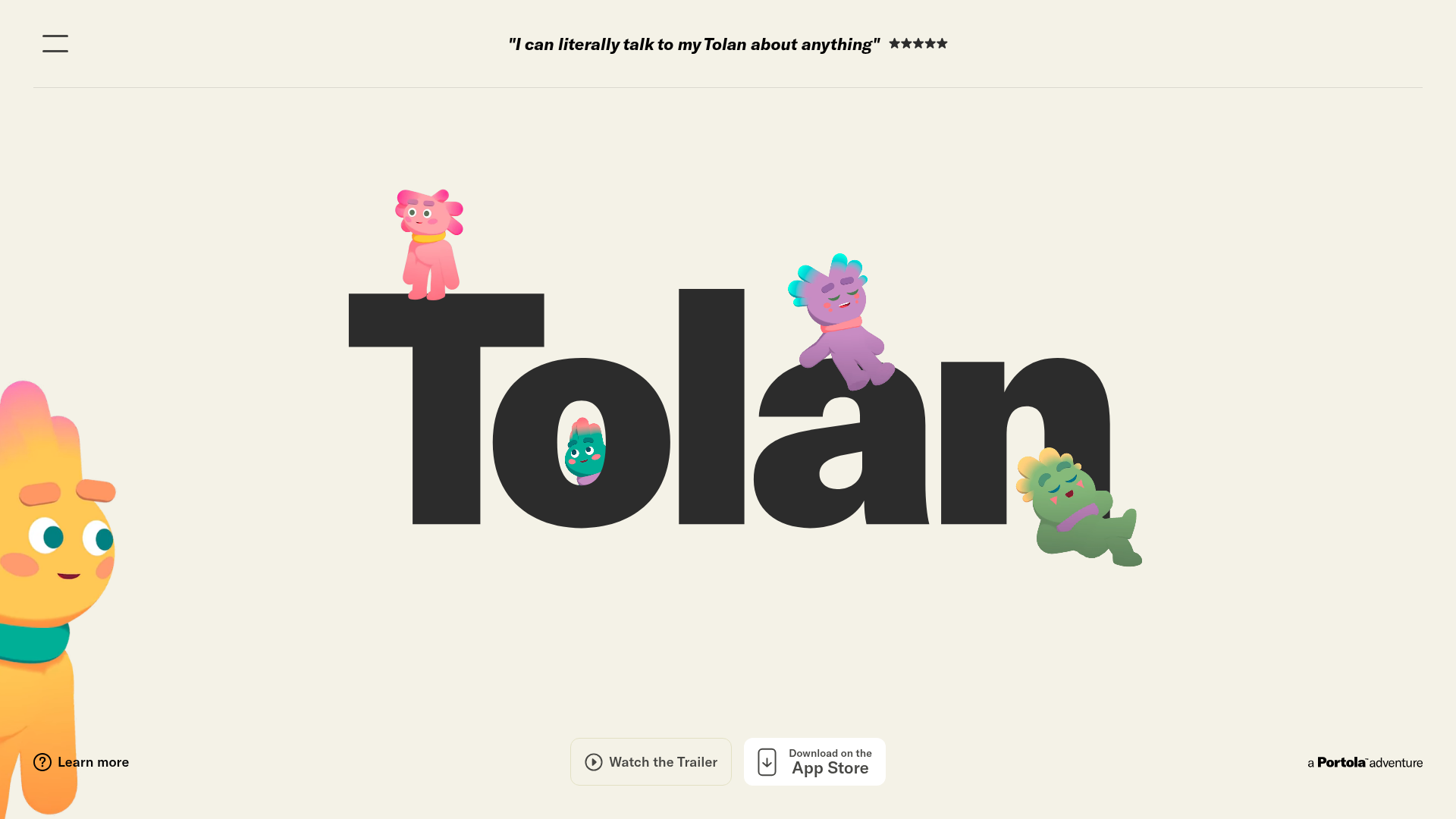 Logo Tolan, ferramenta de IA para produtividade